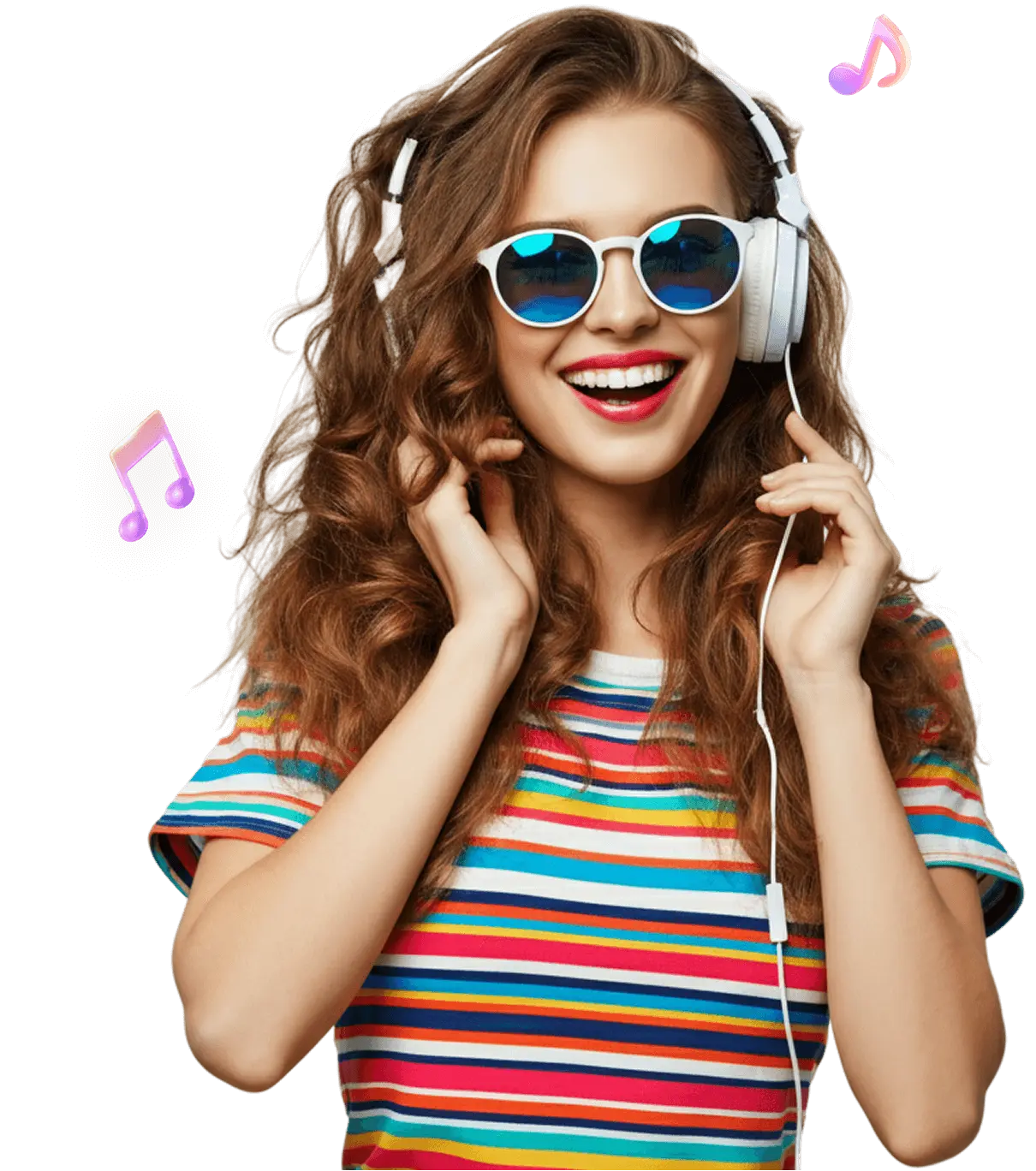 Happy Music Listener