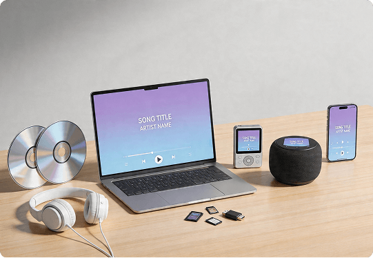Portable MP3 Player Offline Music