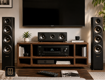 Home Theater AV Receiver System