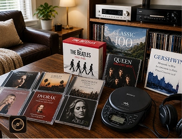 Audiophile CD Collection and Audio CD Playback System