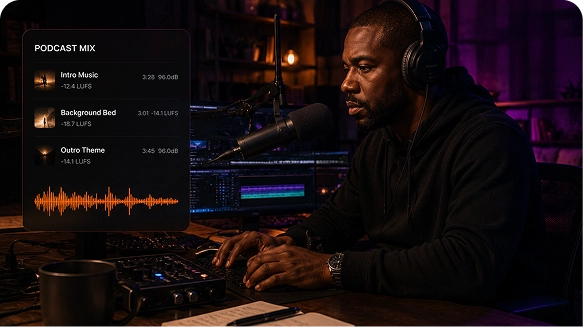 Use Music More Smoothly in Spoken-Word Projects