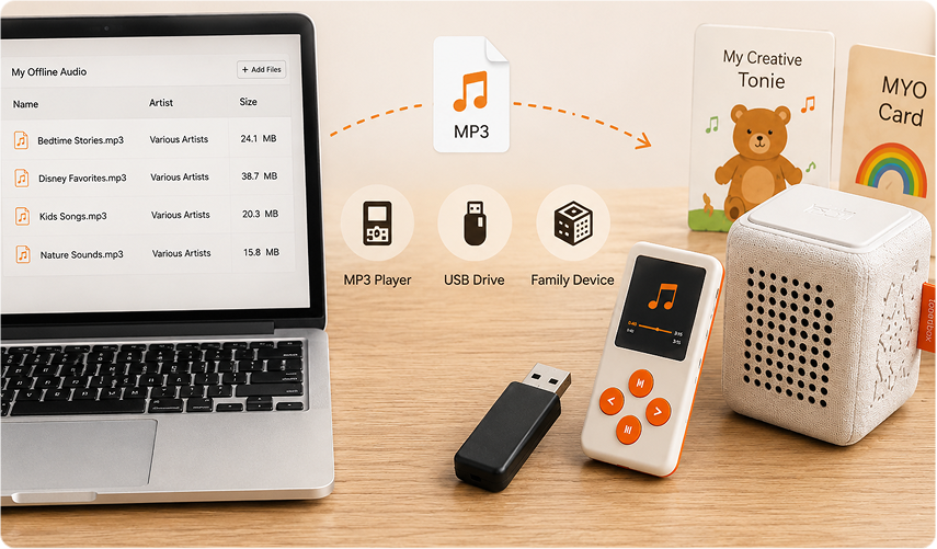 Offline Music Ready for Your Family