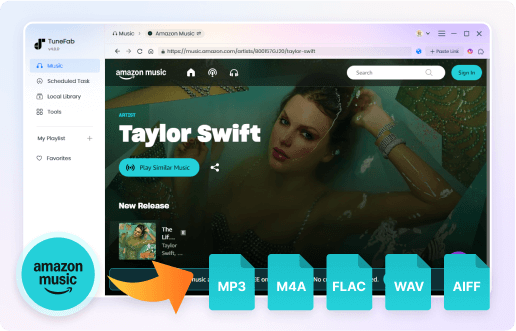 Save Amazon Music Losslessly in Various Formats