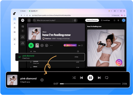TuneFab Music Converter Webplayer