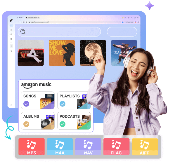 TuneFab Amazon Music Converter Hero Image