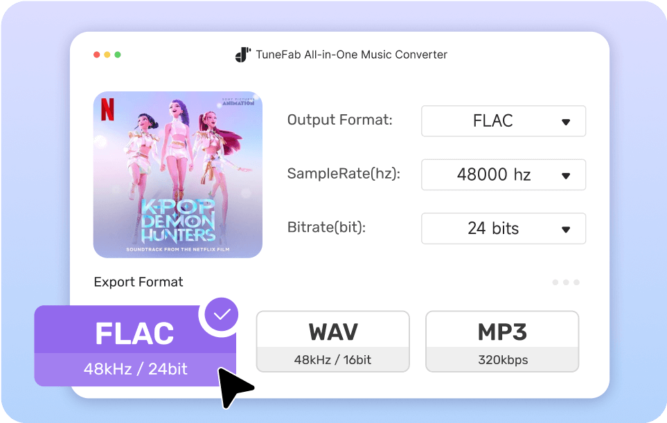 Conversión de música sin pérdidas para Crystal Clear Audio
