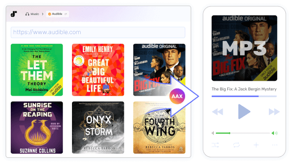 Convert Audible AA/AAX to MP3