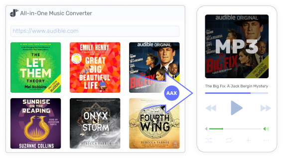 Descargue audiolibros en formato MP3 con solo unos clics