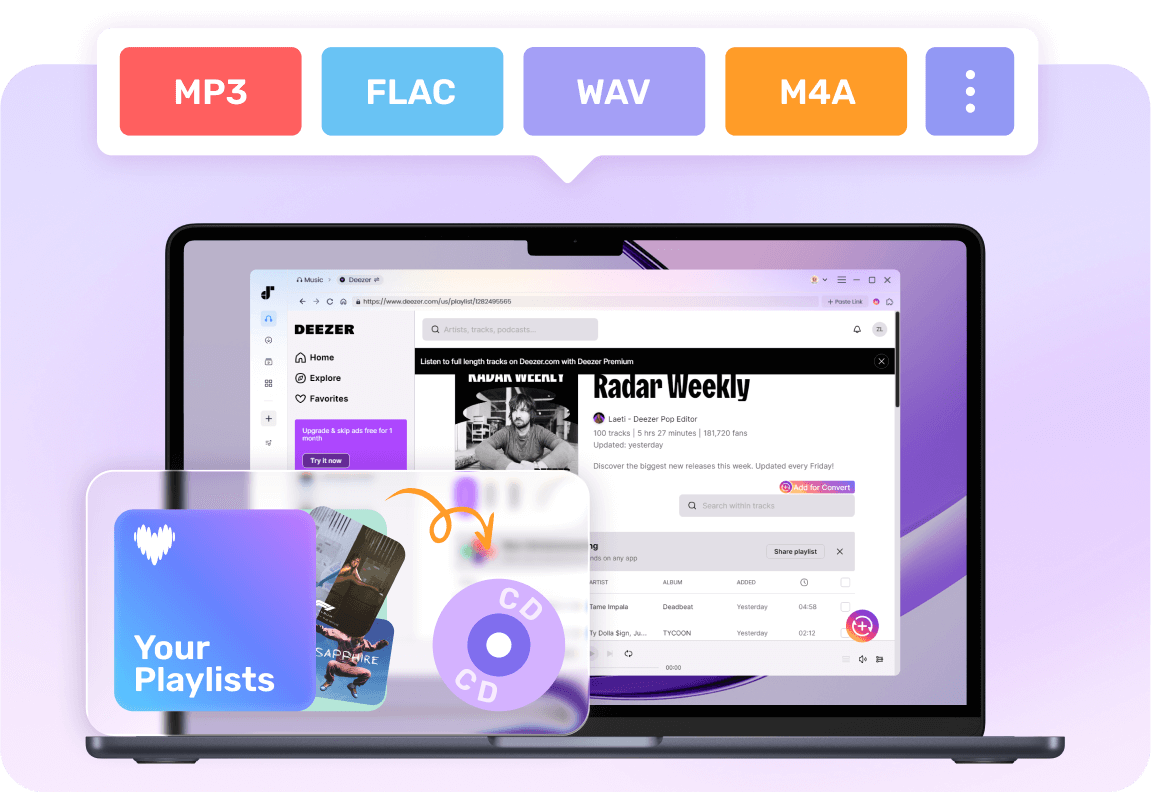  Convert Deezer Track to MP3