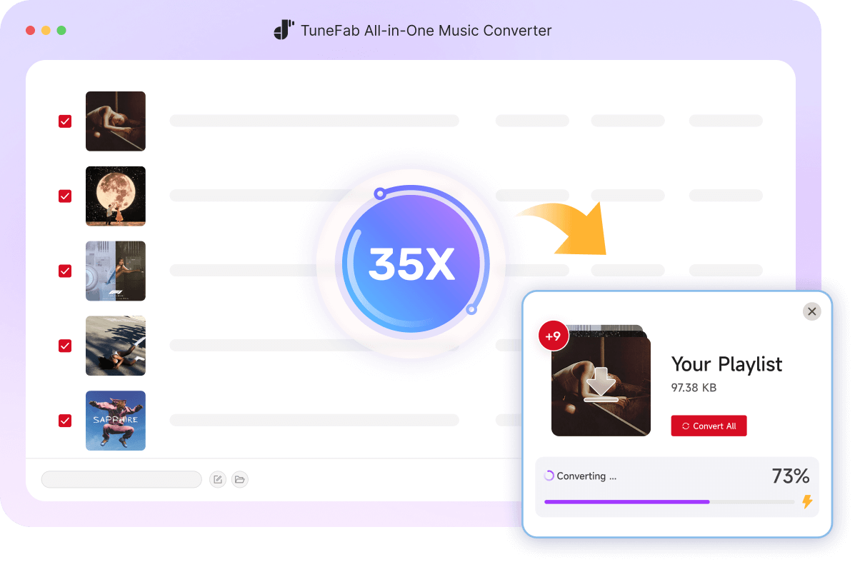 Descarga por lotes de canciones de Deezer a 35 veces la velocidad