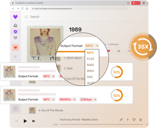 TuneFab Deezer Muziek Converter