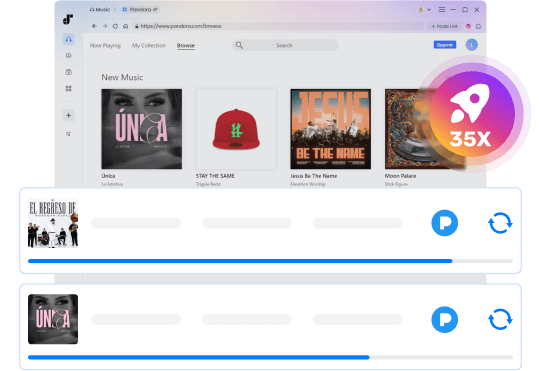 Convert Pandora Songs at 35X and Even Faster Speed