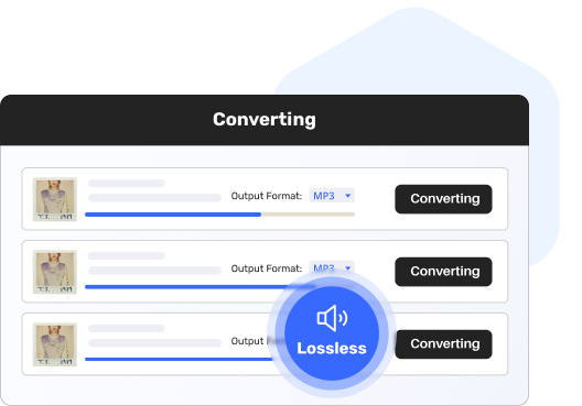 Guarde todas las pistas sin pérdida de calidad de sonido