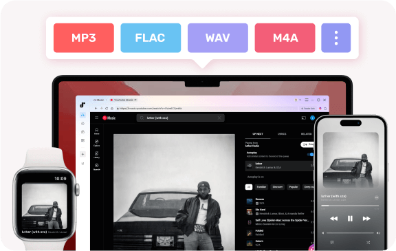 Download YouTube Music to Comman Format